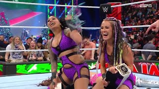 Wwe Raw 121823 Review Last Raw Of 2023 Kayden Carter And Katana Chance Win The Womens Titles