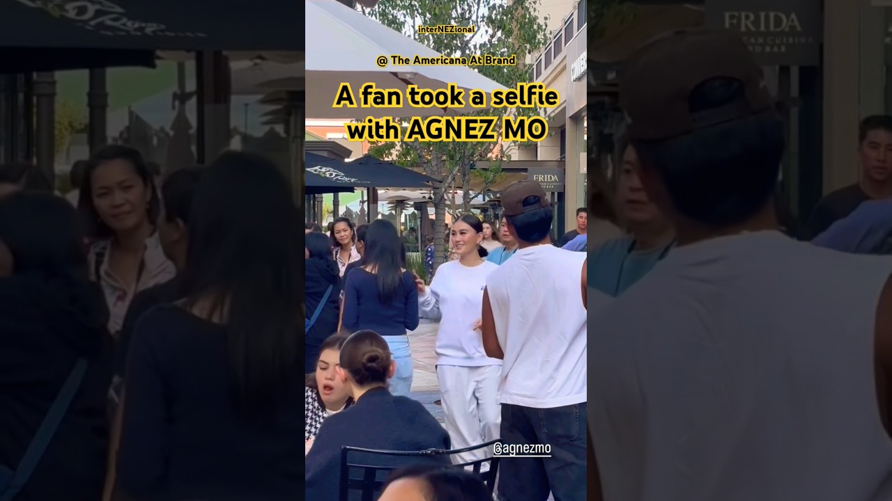 Fan took a selfie with 