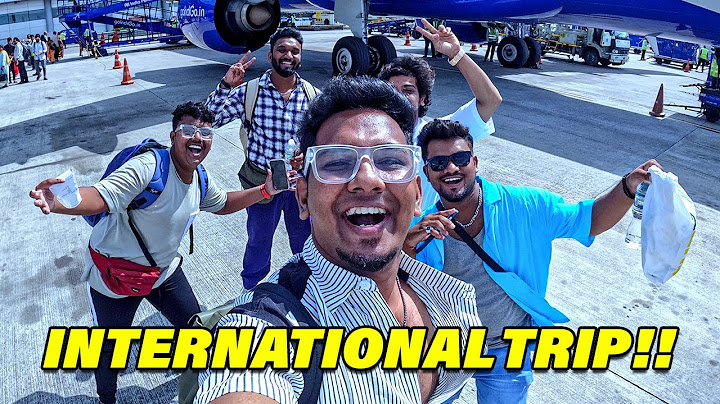 FIRST INTERNATIONAL TRIP!! | Nabeel Afridi Vlogs