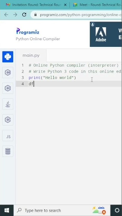 python coding interview - YouTube