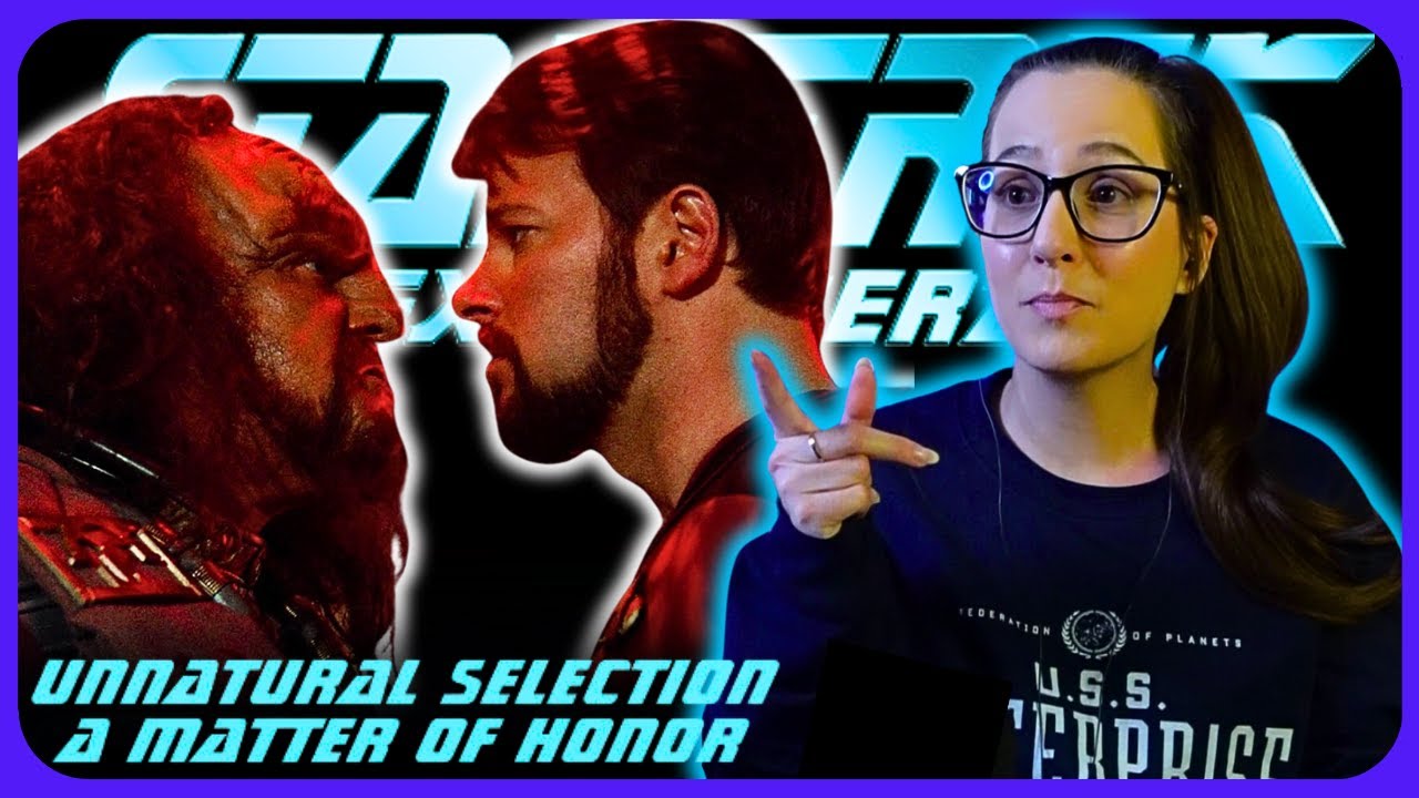 🖖STAR TREK TNG 2x7-8 | Unnatural Selection | A Matter of Honor