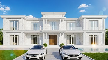 Inside the Grand Duplex Mansion | Heavenly White Luxury Home Tour | Modern Fantasy Architecture