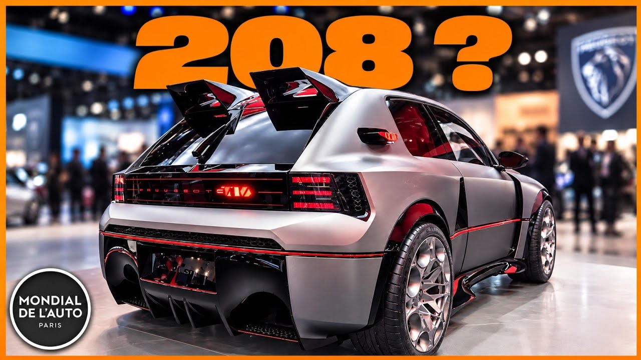 PEUGEOT E-T16 | La future 208 GTI doit ressembler à ça ! | MONDIAL DE L’AUTO PARIS 2026