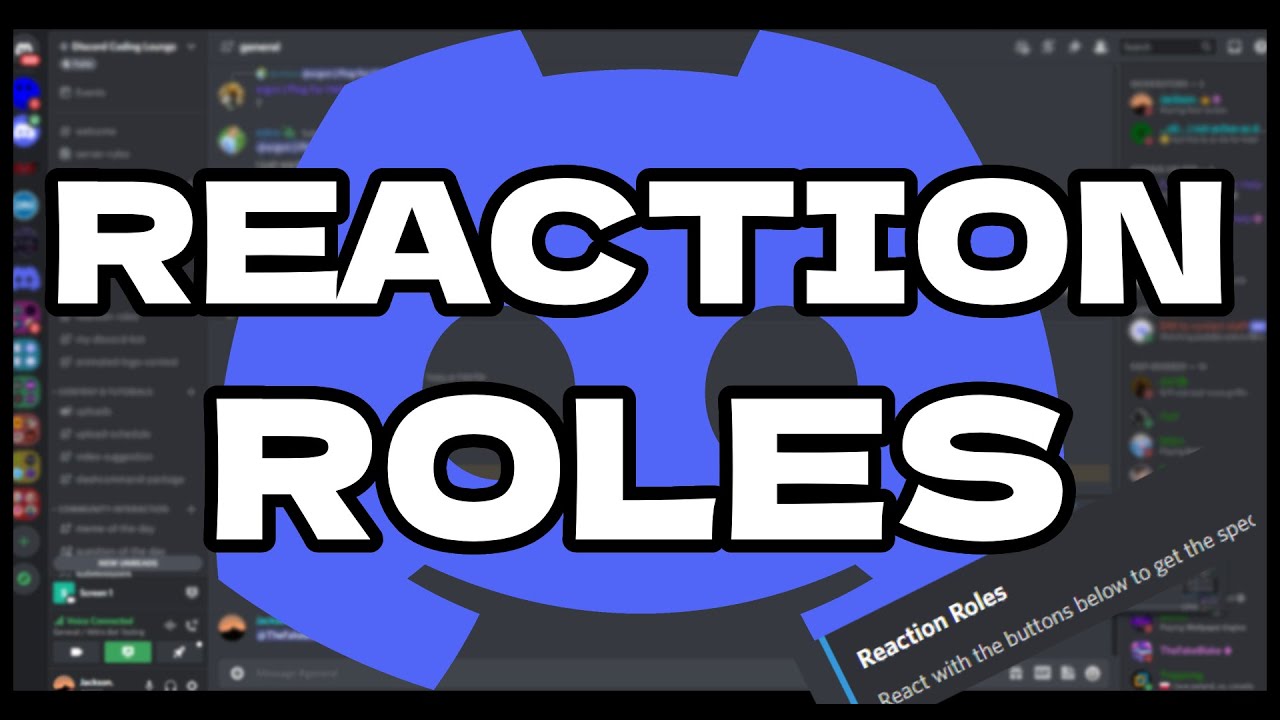 New How To Make Reaction Roles For Your Discord Discord Js