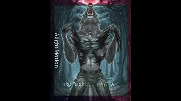 Eclipse when its a blackout #sky_lol #meme #art #Eclipse #dandysworld #alightmotion #alpha #werewolf