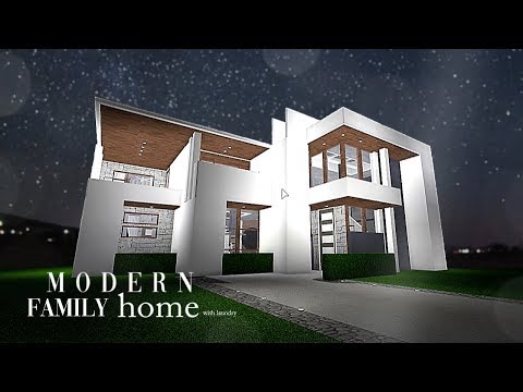 Roblox Bloxburg Modern Family Home Youtube - roblox family houses bloxburg