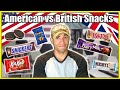 Can I taste the difference between AMERICAN and BRITISH snacks?