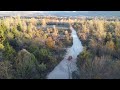 Il Piave dopo abbondanti precipitazioni
