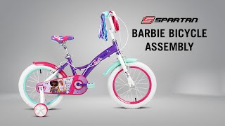 How to Assemble your new Spartan Barbie Bicycle