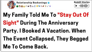 My Family Told Me to Stay Hidden, So I Booked a Vacation and Took Back Everything