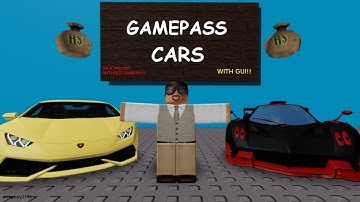 GAMEPASS CAR THAT KICKS YOU OUT AND BRINGS UP A GUI | Roblox Studio