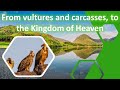 From vultures and carcasses, to the Kingdom of God - Blessed is he who comes in the Name of YHWH
