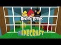 Angry Birds в Minecraft! Поиграем в птичек?)