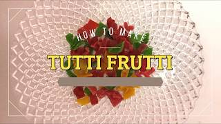 How to make tutti frutti from watermelon waste | टूटी फ्रूटी कैसे बनाएं तरबूज के छिल्के से