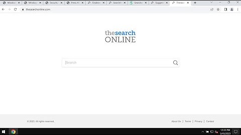 Thesearchonline.com browser hijacker (removal solution).