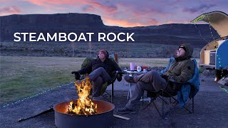 Camping In An Ice Age Glacial Landscape | Grand Coulee Dam & Steamboat Rock
