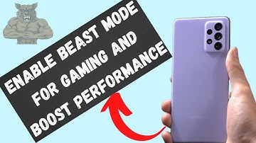 Samsung Galaxy A72 - Enable Beast mode for gaming and Boost performance