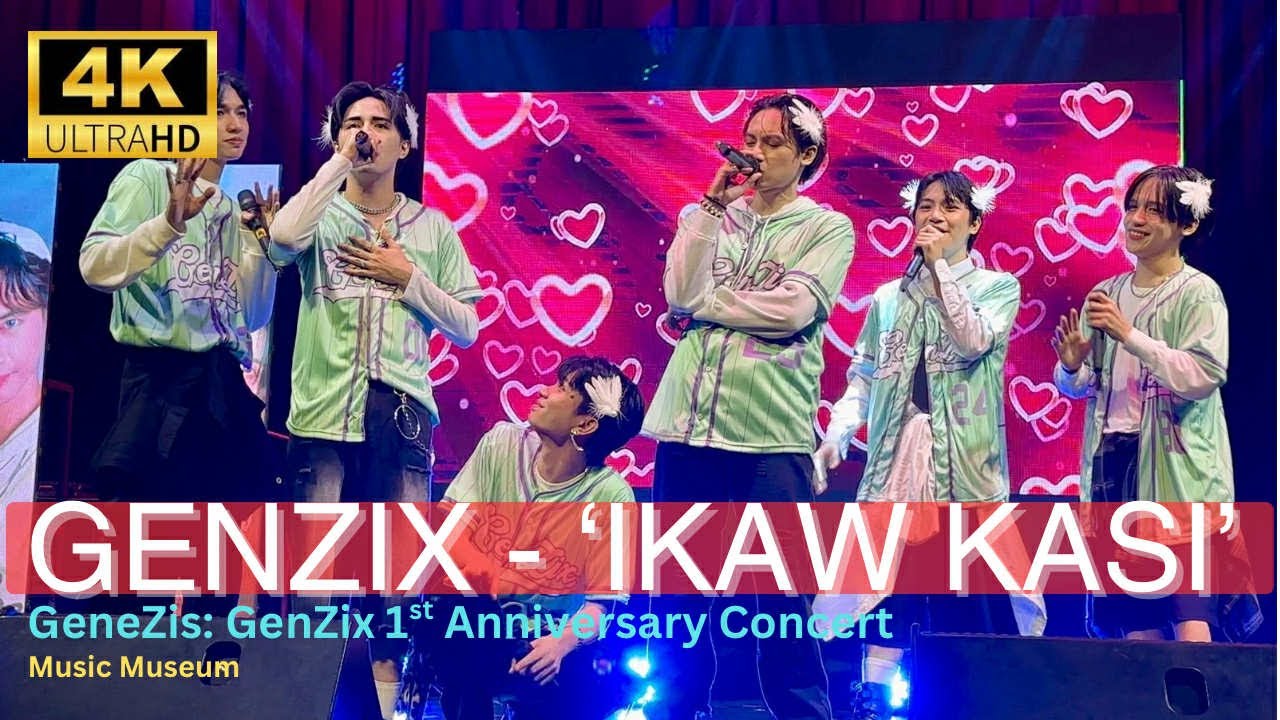 [FANCAM] GenZix - New Song: 'Ikaw Kasi' Performance at GENEZIS: GenZix ...