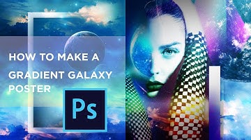 How to make a Gradient Portrait in Photoshop CC 2018 Tutorial | Gradient Effect  | Thegalaxy