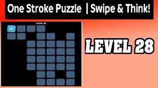 Level 28 in One Stroke Puzzle Walkthrough (Smart Strategy & Brain Training Guide) screenshot 3