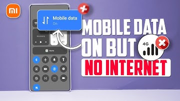 Fix Mi Phone Internet Problem | Redmi Mobile Data On But No Internet Solution
