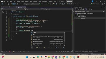 Fibonacci Series in C# | Step-by-Step Coding Tutorial