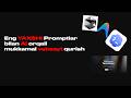 Sunniy intelekt orqali 3D vebsayt yaratish | AI ga togri prompt yozish | Antigravityda ishlash
