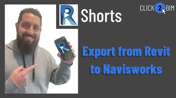 How to Export Models from Revit to Navisworks #RevitShorts