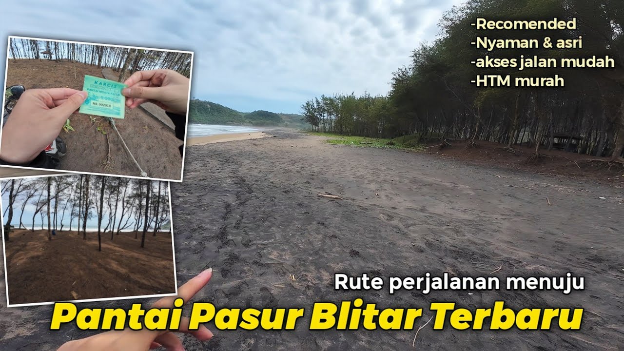 Rute Perjalanan Menuju Pantai Pasur Blitar Terbaru - Rekomendasi Wisata Yang Belum Banyak Orang Tahu