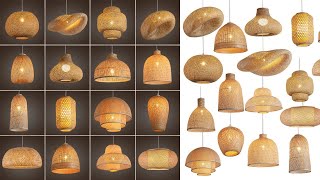 Elevate Your Home Decor with Handmade Wicker Hanging Lamps | Rattan Pendant Light