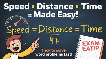 5 Secrets to EASILY Solving Speed Distance and Time Word Problems