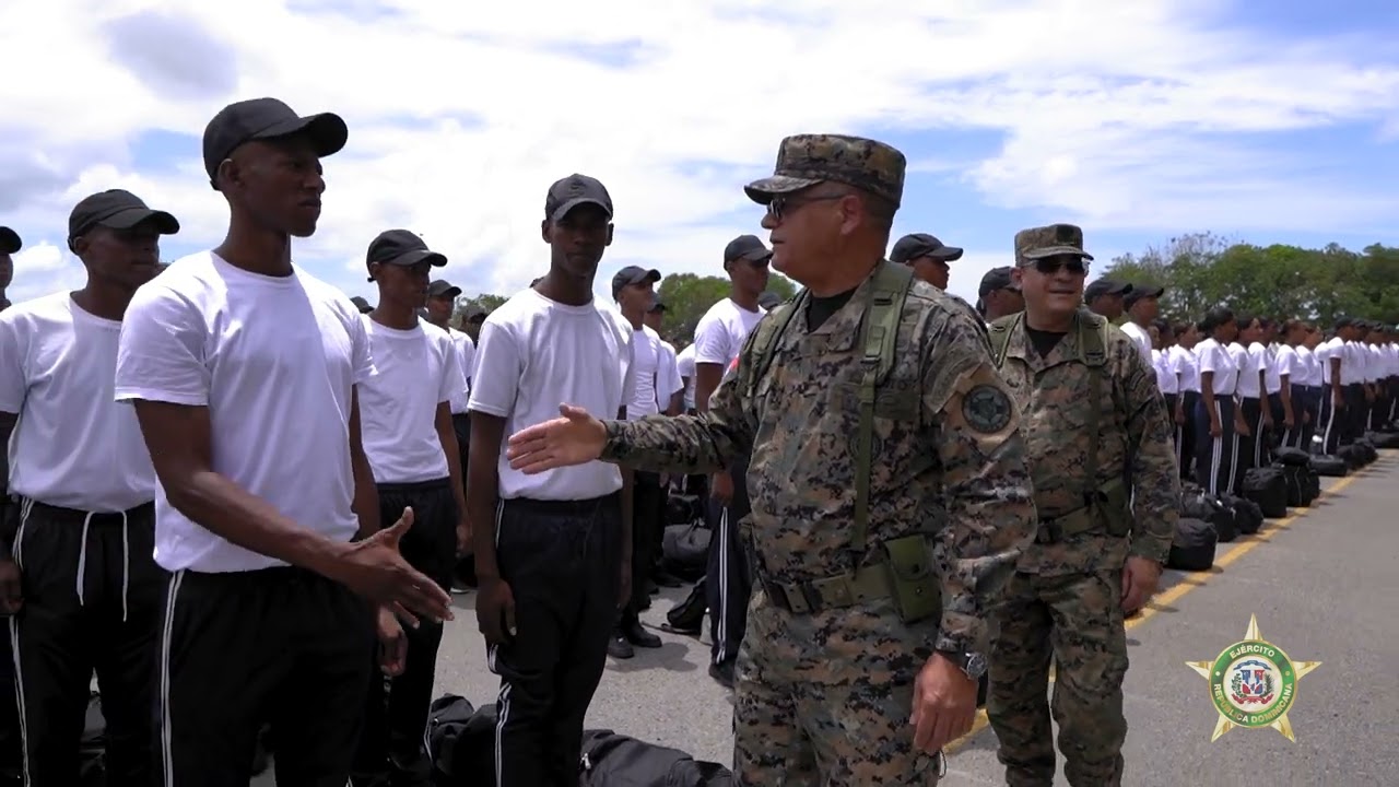 DGECEM-ERD recibe nuevos aspirantes a Conscriptos