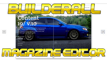 Builderall Magazine Editor