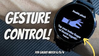 Enable Gestures Control on Samsung Galaxy Watch! (One Ui 5 update)