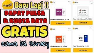 SIKAT GUYS!! - APLIKASI  HAPPI PENGHASIL PULSA & KUOTA DATA GRATIS TERBUKTI MEMBAYAR 2019 screenshot 4
