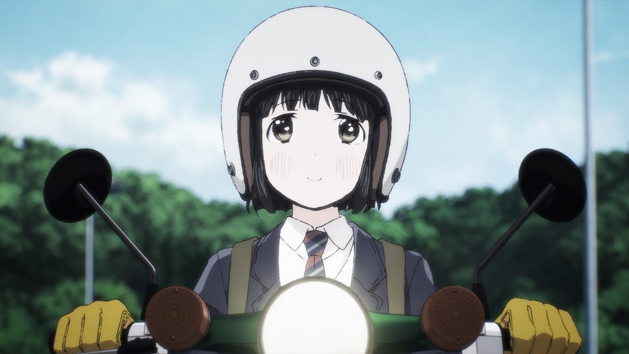 スーパーカブ Pv 少女 バイクラノベがテレビアニメ化 なにもない 女子高生に変化 Youtube