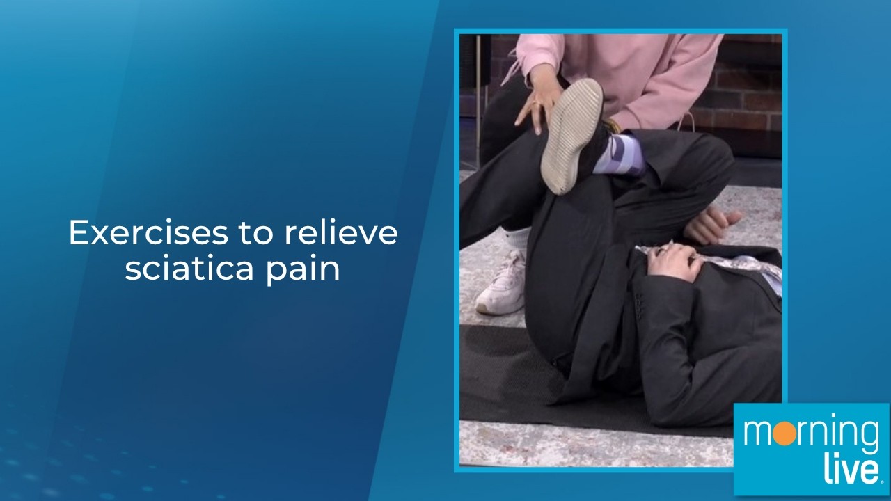 Exercises to relieve sciatica pain - YouTube
