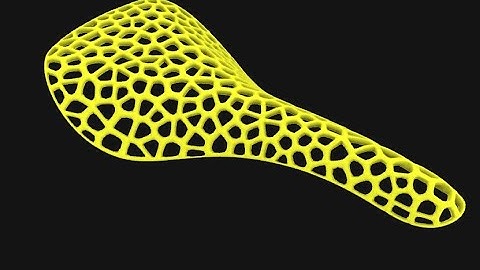 Grasshopper tutorial - Voronoi Bike Seat