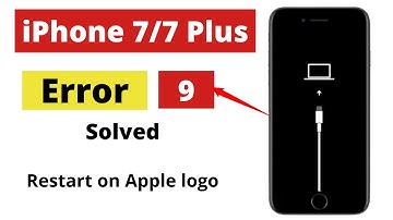 Fix iPhone 7/7plus error 9 during restore!iPhone bootlooping while restore solved.