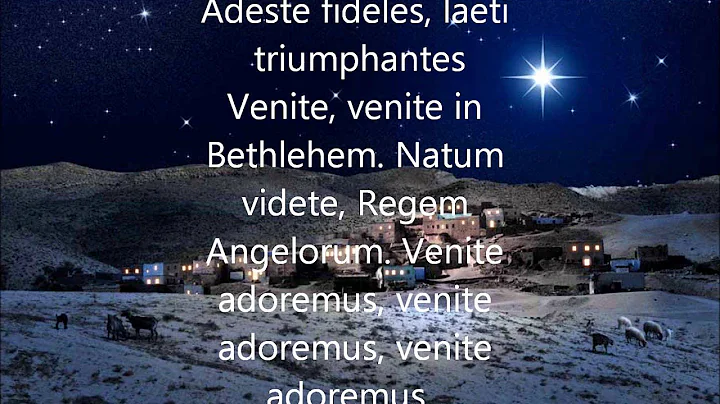 Adeste fideles