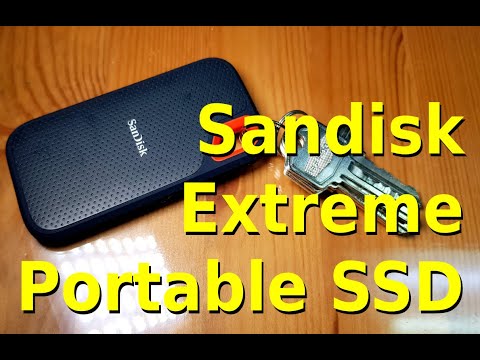 1테라 열쇠고리를 써보았다 [Sandisk Extreme Portable SSD]