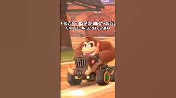 Donkey Kong’s life flashed before his eyes (Mario Kart World) Nintendo Switch 2 meme