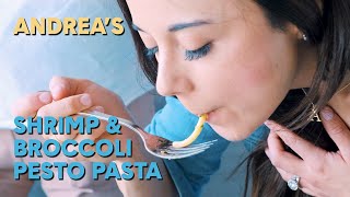Chef Chris Coombs' Shrimp & Broccoli Pesto Pasta