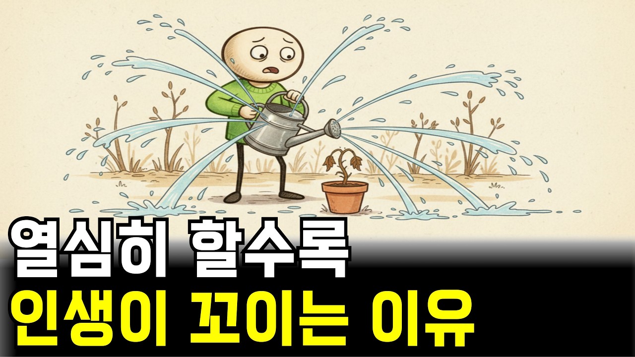 더 열심히 할수록 더 불행해지는 사람의 결정적 이유
