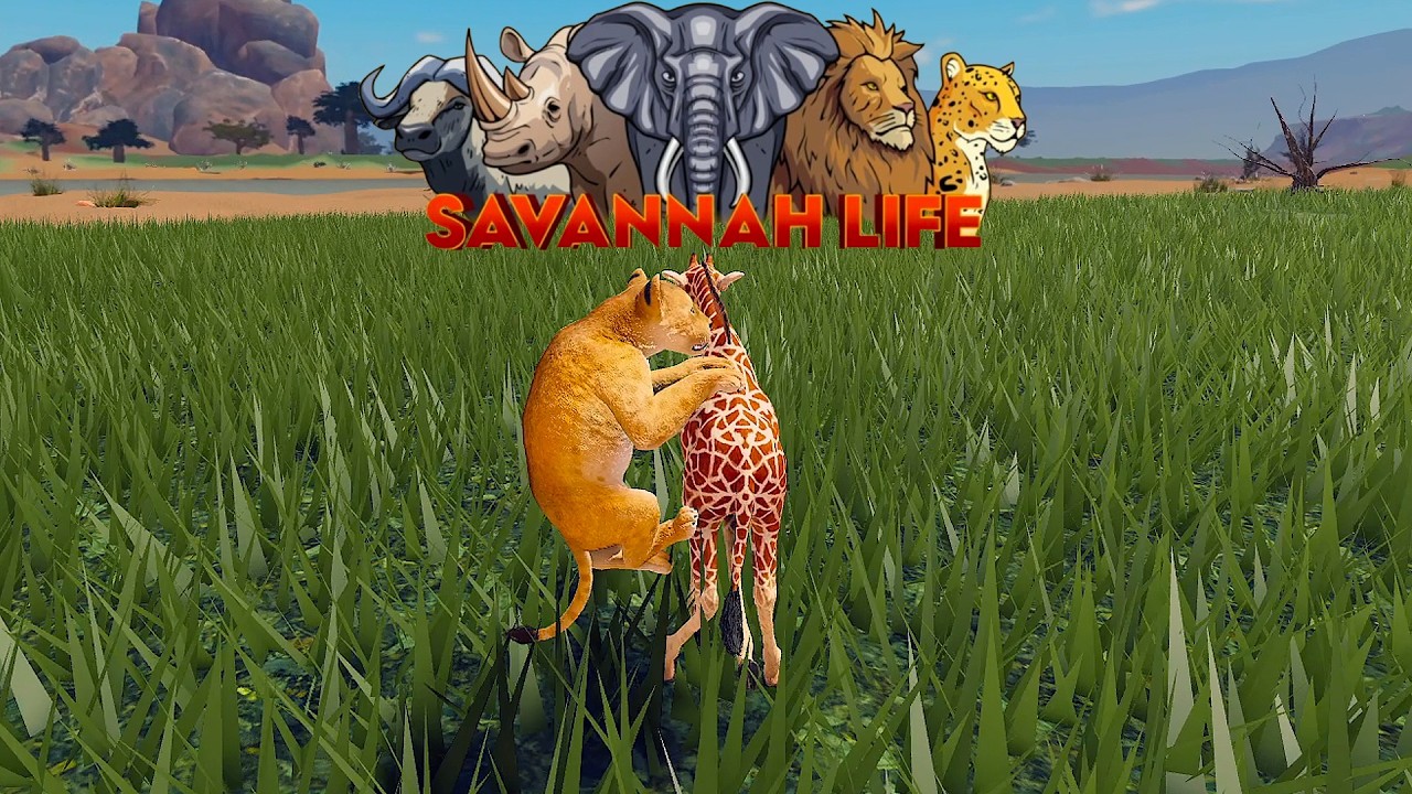 Savannah Life НОВАЯ модель льва