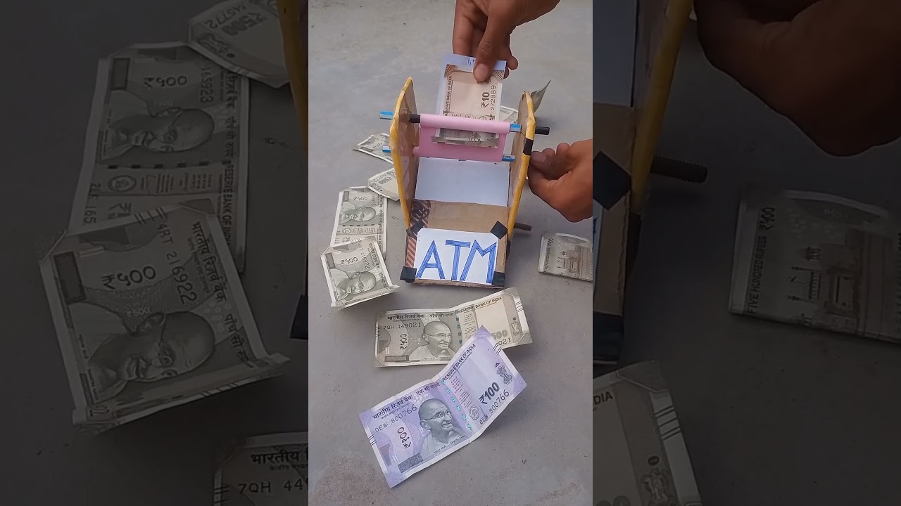 This Cardboard Trick Looks Like a Real Money Printer! 