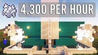 Minecraft SIMPLE Bonemeal Farm Using Nether Trees!