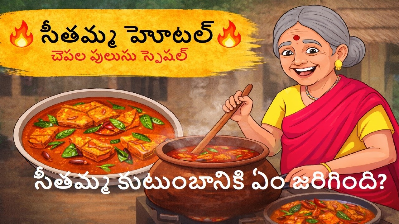 సీతమ్మ హోటల్ | SITAMMA HOTEL - FULL STORY - తెలుగు కథలు – తెలుగు నీతి కథలు  – 23 #telugu