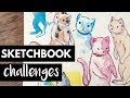 6 Challenges to Fill Your Sketchbook