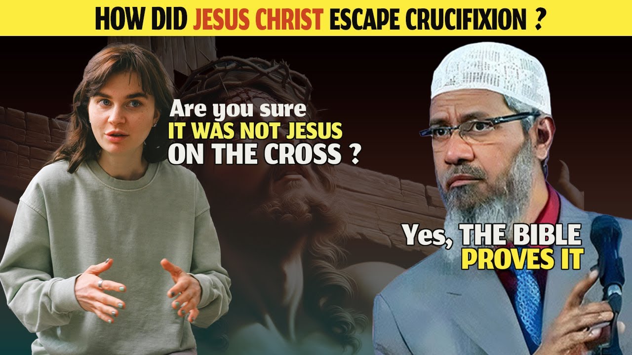 How did Jesus Christ escape crucifixion and who was crucified in his place? EVIDENCE FROM BIBLE
